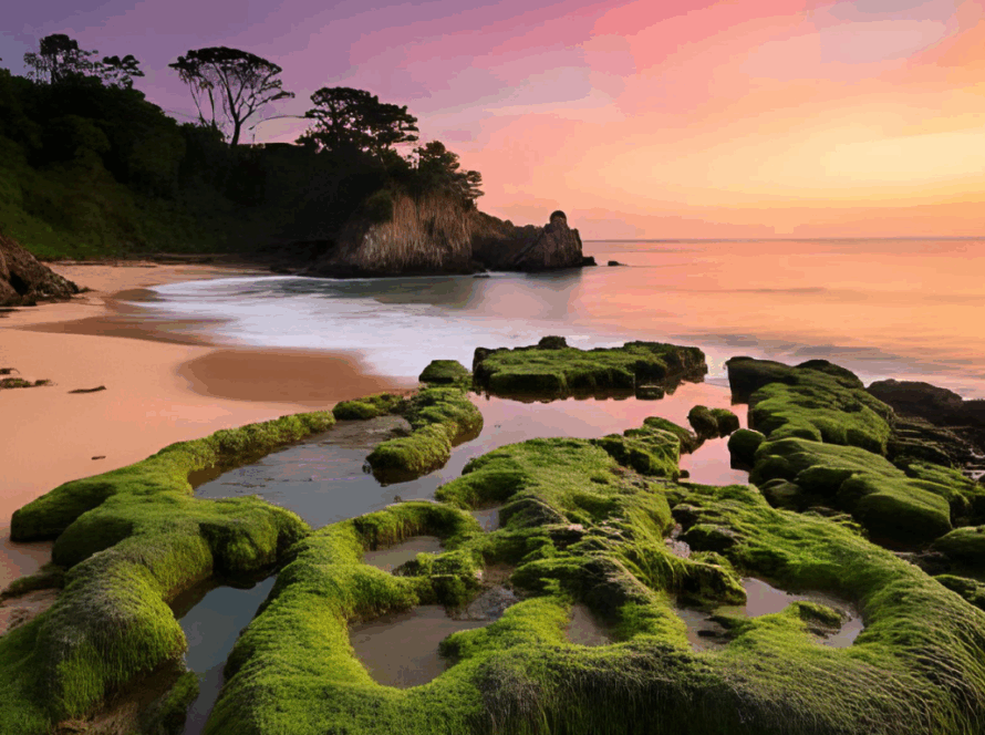 featured image : pantai tegal wangi